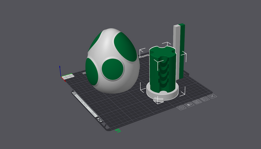 Dino Egg Nintendo Switch Game Case - STL