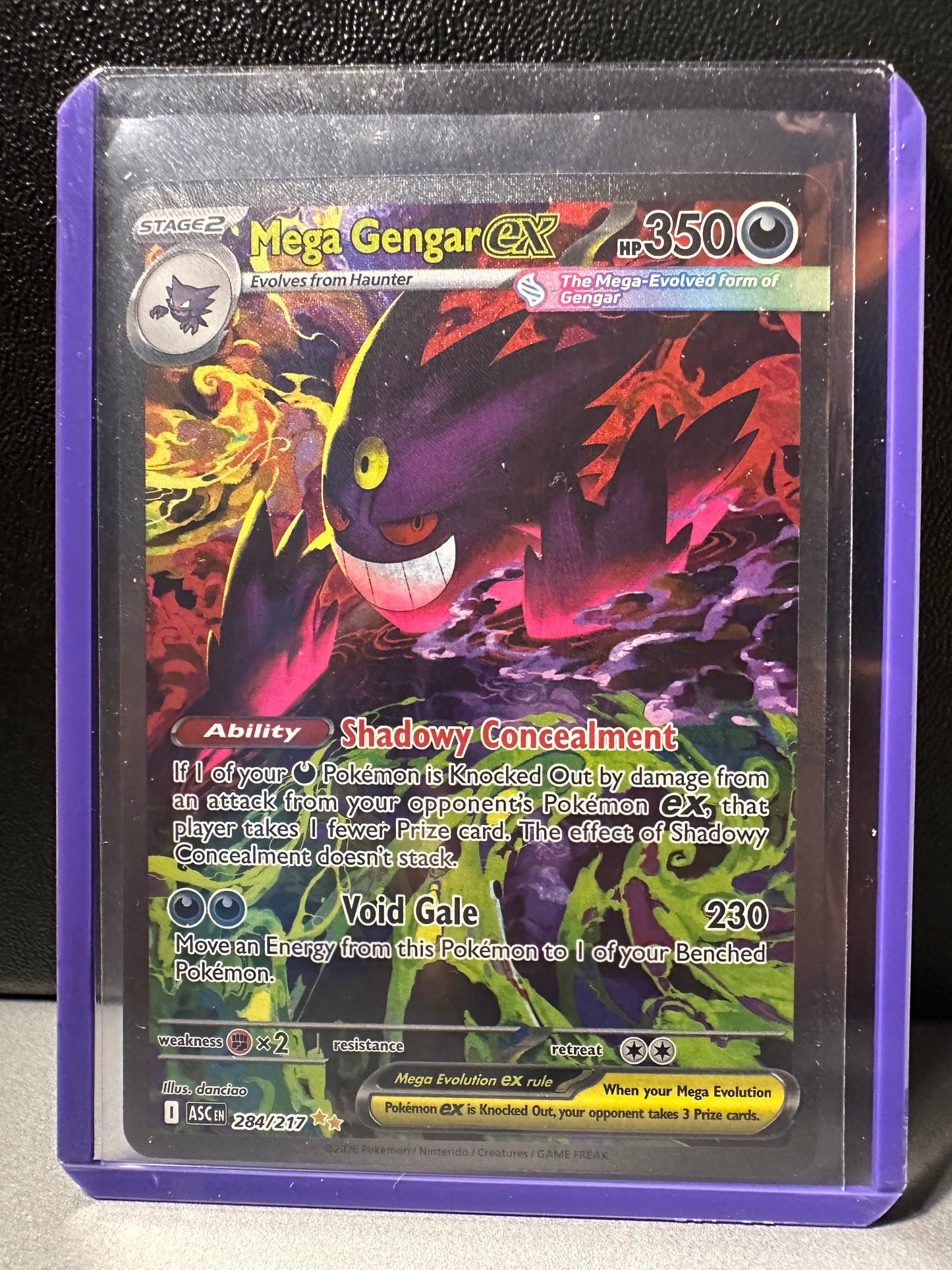 Mega Gengar ex - 284/217 - ME: Ascended Heroes (ASC)